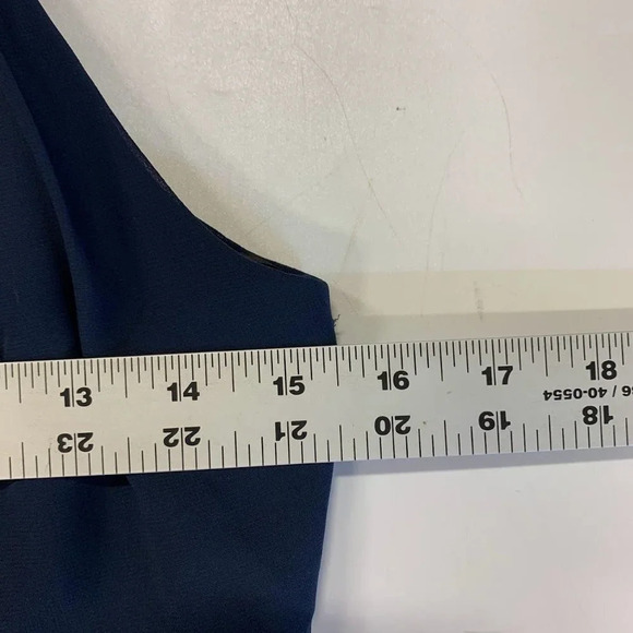 Levkoff Woman's A-line Floor-Length Chiffon Formal Bridesmaid Dress Size 4 - Picture 11 of 13